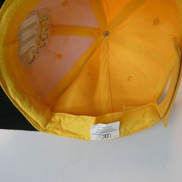 Memphis Riverkings Hockey Hat Yellow Black Embroidered Minor League Mississippi - Picture 10 of 14